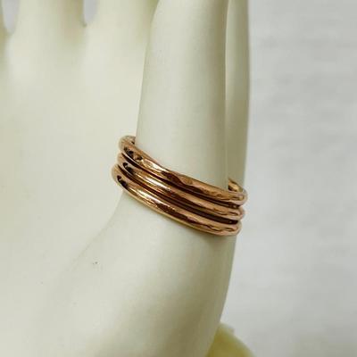 14K Rose Gold Stacking Rings