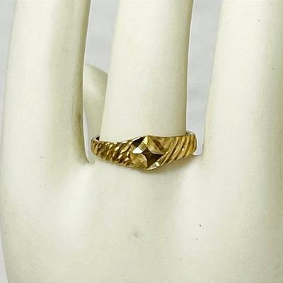 10K Gold Baby Ring