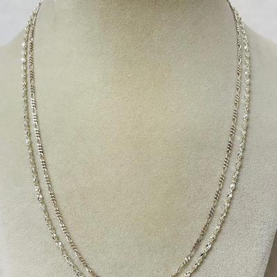 Italian Sterling Silver Necklaces