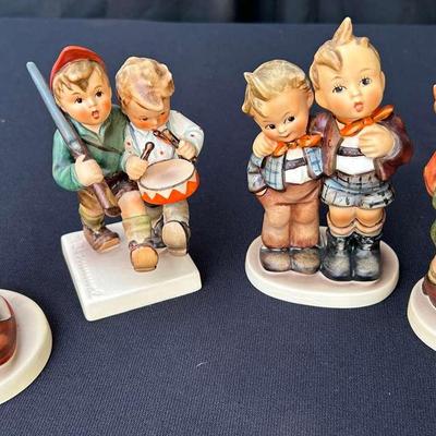 Goebel Hummel Figurines – Little Hiker, Volunteers, Max & Moritz & Gay Adventure
