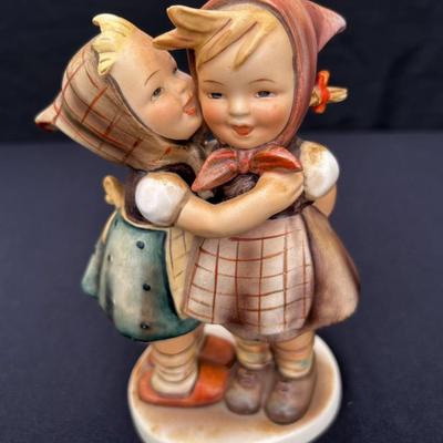 Goebel Hummel Figurine “Telling Her Secret” #196 – W. Germany