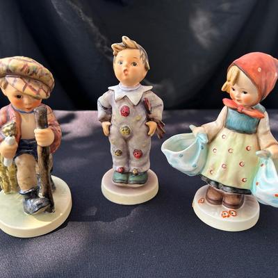 Goebel Hummel Figurines – On Secret Path, Carnival & Mother’s Darling