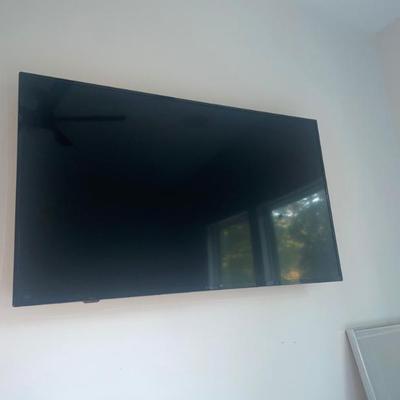 One of 5 Flat Screen TVs available. Sizes are 44 in, 50 in, 74 in, 76 in.