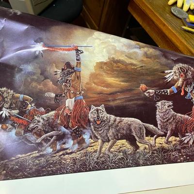 Sale Photo Thumbnail #208: Fantastic art to be framed 