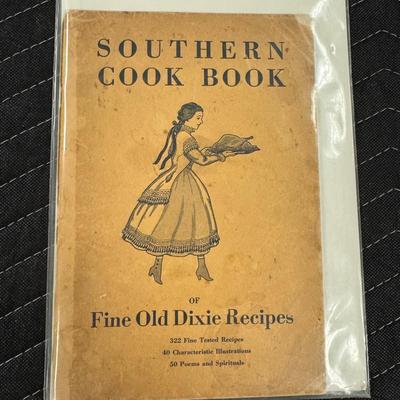 Lot 239: 1935 Southern Cook Book Fine Old Dixie Recipes 