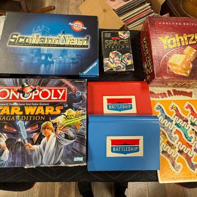 Lot 200: Game Night (Vintage Yahtzee, Battleship And  Monopoly )
