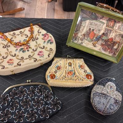 Lot 204: Vintage Purses 