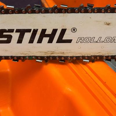 Lot 138: Stihl MS 251 Wood Boss 45cc Gas Chainsaw with Original Stihl Hard Case And Second New Chain