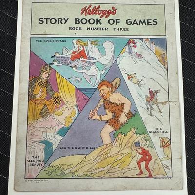 Lot 223: Kellogg Story Book Of Games #3 1931 