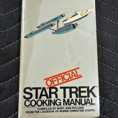 Lot 233: Vintage Star Trek Cooking Manual