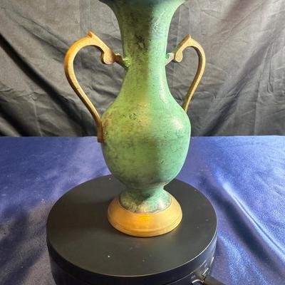 Lot 559: Brass Vase