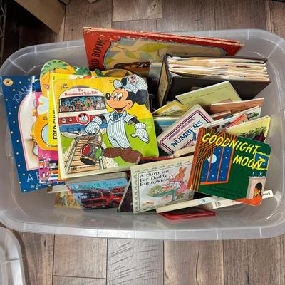 Lot 231: Bin Of Children’s Books 