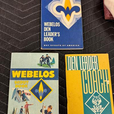 Lot 232: Vintage Lion - Webelos Cub Scout Book Plus Others 