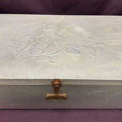 Lot 114: Aluminum Foot Locker 