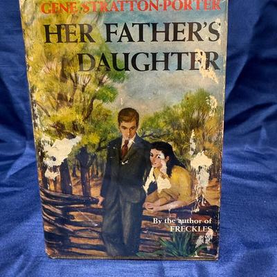 Lot 432: Her Father’s Daughter by Gene Stratton-Porter (1921, First Edition with Dust Jacket)