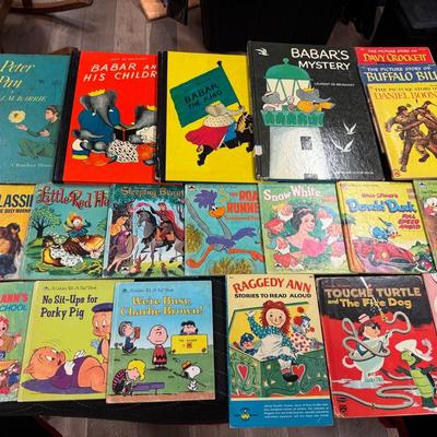 Lot 220: Collection Of Vintage Children’s Book (Bavarian, Disney, And Golden)
