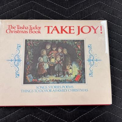 Lot 243: Tasha Tudor First Edition Take Joy Christmas Book 