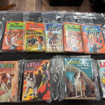 Lot 215: Vintage Young Adult Lassie And Walton’s Collection 