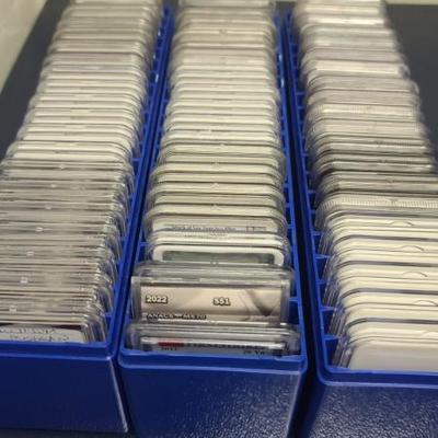 Sale Photo Thumbnail #134: Morgans, Peace and AE's, most slabbed and graded