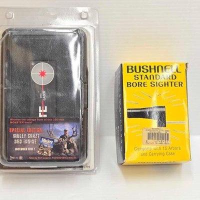 1812 • green lazer bore sighter & bushnell standard bore sighter