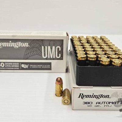 1316 • new!!! 100 rounds of remington 380 auto ammo