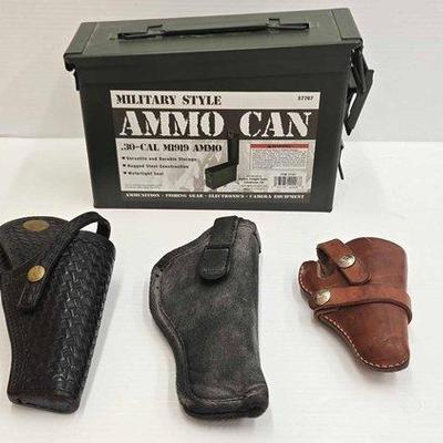 1835 • ammo can & gun holsters