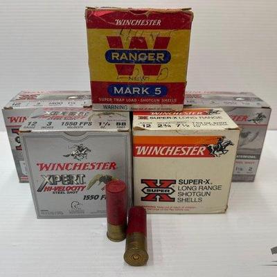 1354 • over 100 rounds of 12ga winchester shotgun ammo