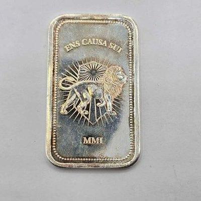 186 • john wick 1ozt .999 fine silver bar