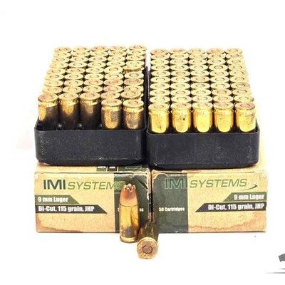 1304 • (99) imi systems 9mm luger ammo