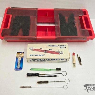 1824 • mtm case gard cleaning center, universal charge bar & more