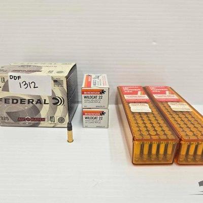 1312 • new!!! 625 rounds of .22 lr