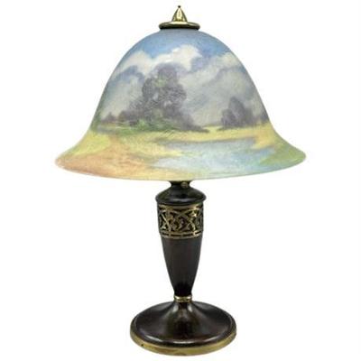 Lot 030-162   0
Antique Pairpoint Reverse-Painted Table Lamp