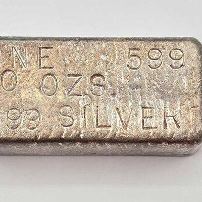 1250 • 10oz .999 fine silver bar