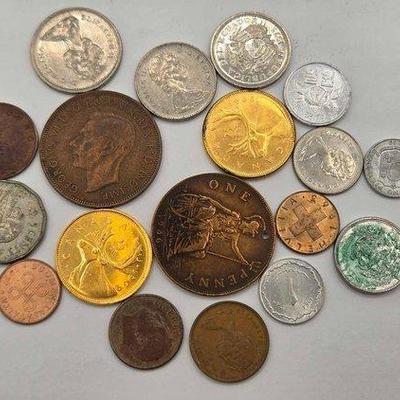 1706 • foreign currency coins