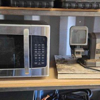 5174 • emerson microwave & craftsman 1:2 hp grinder