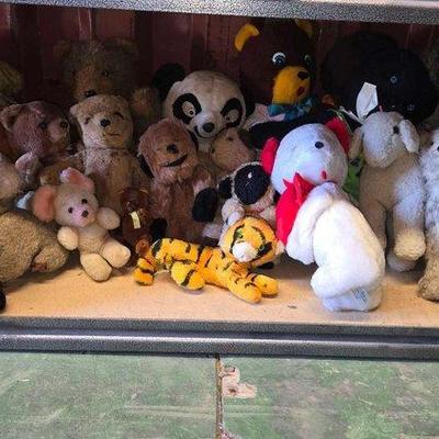 6046 • over (20) stuffed animals