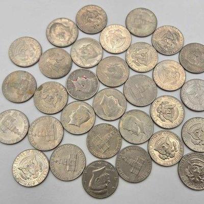 1506 • (31) kennedy half dollars