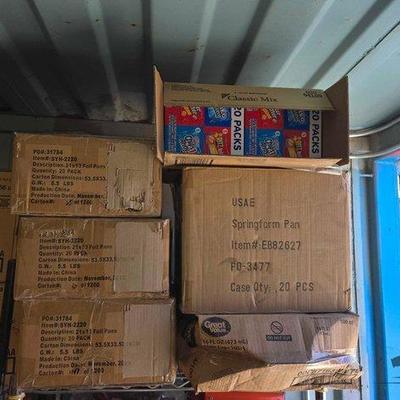 3534 • foil pans, clear cups & more