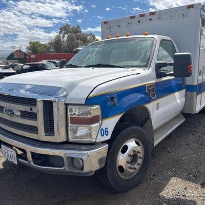 155 • 2008 ford f 350 ambulance