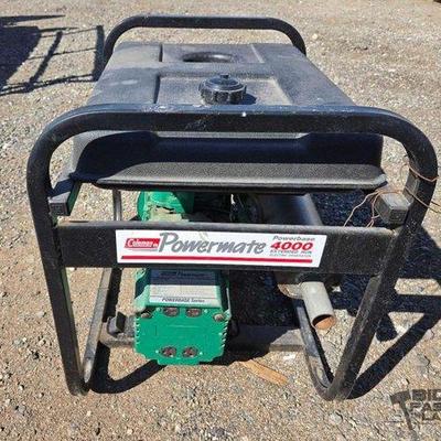 86014 • coleman powermate powerbase 4000 electric generator