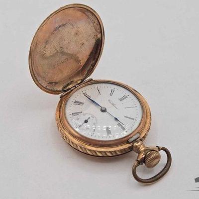 700 • 14k gold waltham pocket watch, 41.5g