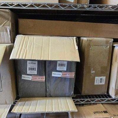 4050 • new!!! diarrhea aid, cup sealer, storage basket & wine racks