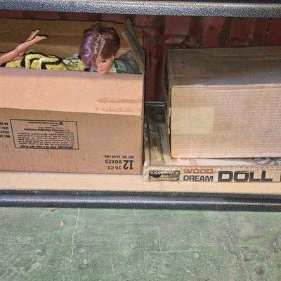 6034 • dolls, wood dream doll house & more