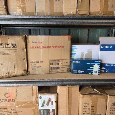 3006 • leon lite led lamp crosswise & vinyl gloves