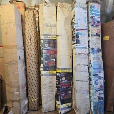 4576 • (5) boxes of tonneau covers