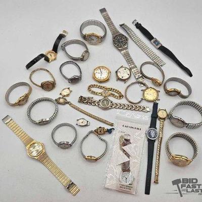 1160 • over (15) wrist watches & parts