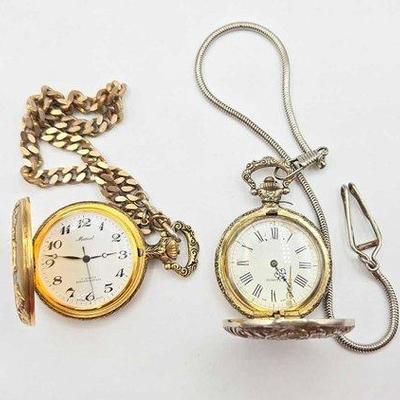 1154 • (2) pocket watches