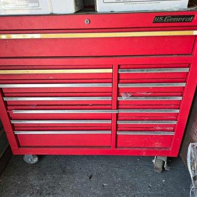 5004 • u.s. general tool box with tools