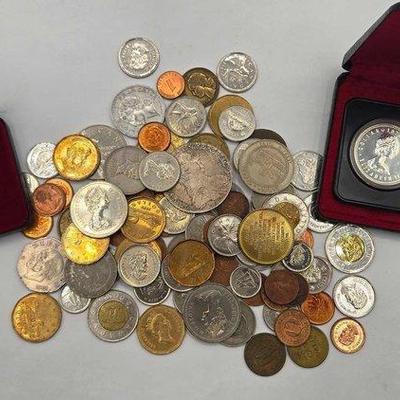 1708 • foreign currency coins