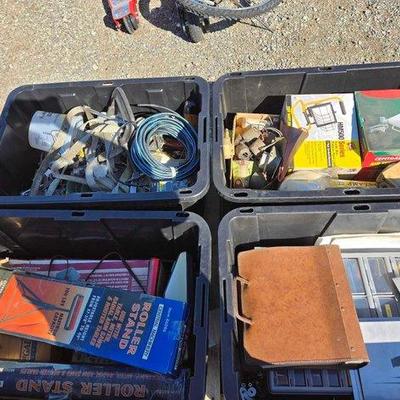 85010 • roller stand, halogen work lighg & more